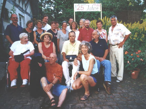 Gruppe Maisbachtal 25 Jahre am  22.6.2002 