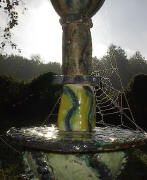 Spinnwebe am 7.10.2004 frh morgens
