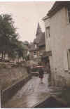 Rohrbach im Khlen Grund um 1960, als die Bach noch offen war 
